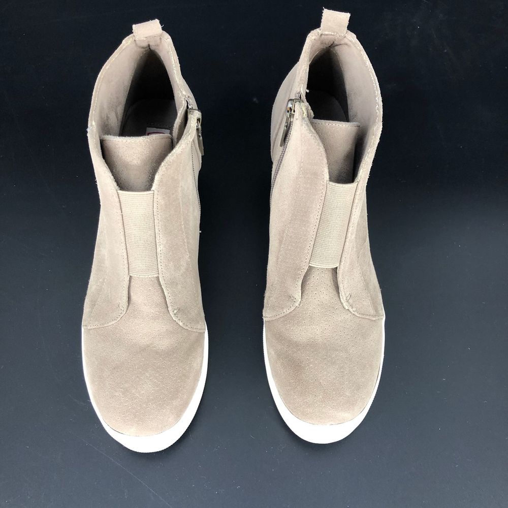 Sz 8.5 Blondo Gatsby Wedge Waterproof Sneaker_3